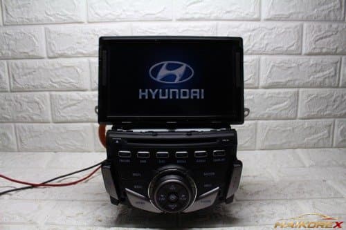 Головное устройство (магнитола) Hyundai Grandeur HG Mozen AVN, номер 5, хром