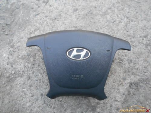 Модуль подушки безопасности водителя Hyundai Santa Fe CM (569002B050WK) 2005-2009
