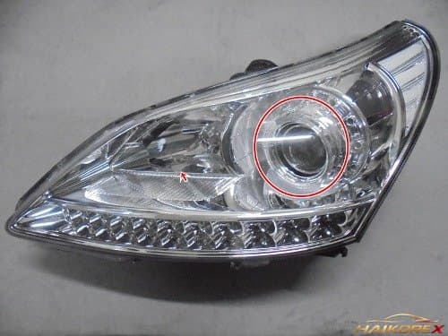 Фара передняя левая HID Hyundai Equus VI (2011-2015) 921013N001 9-контактная, в сборе