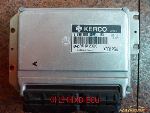 ЭБУ (блок управления двигателем) Hyundai Elantra XD