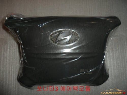 Модуль подушки безопасности водителя Hyundai Sonata 2