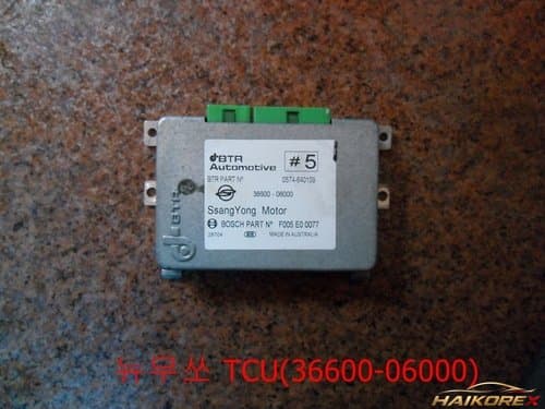 Блок управления коробкой передач (T/M контроллер) Ssangyong New Musso 36600-06000 #5