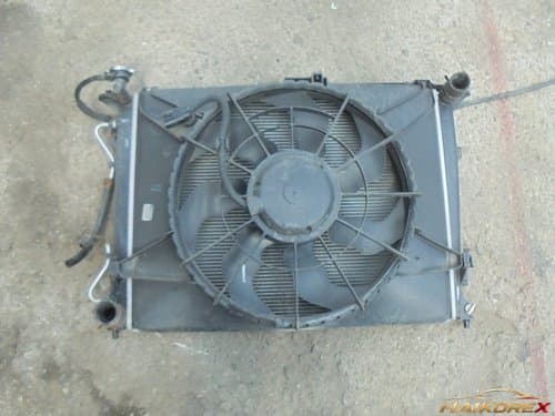 Радиатор охлаждения NF Sonata (253103K190) с вентилятором (2-pin) автомат (A/T)
