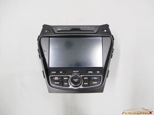 Автомагнитола (AV-система) Hyundai Santa Fe DM 965602W0004X класс B (с царапинами)