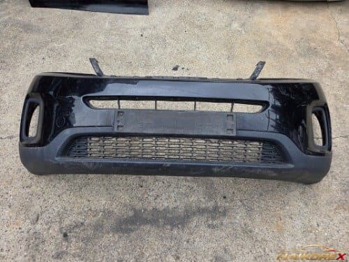 Комплект накладок бампера (верхняя + нижняя) для Hyundai New Sorento R 865112P500+865122P500, класс B (с царапинами)