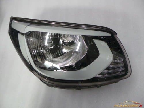 Фара левая The New Ray Light 6-контактная, обычного типа 92102A3500 (восстановленный кронштейн)