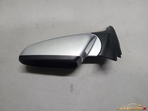 Боковое зеркало (зеркало заднего вида) водителя Chevrolet Malibu (13 контактов) электроскладываемое с LED, функцией памяти, обогревом, серебристое