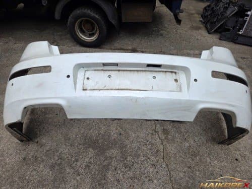 Накладка заднего бампера SM7 (L47) с отверстиями под датчик парковки 4 hole (850227712R)