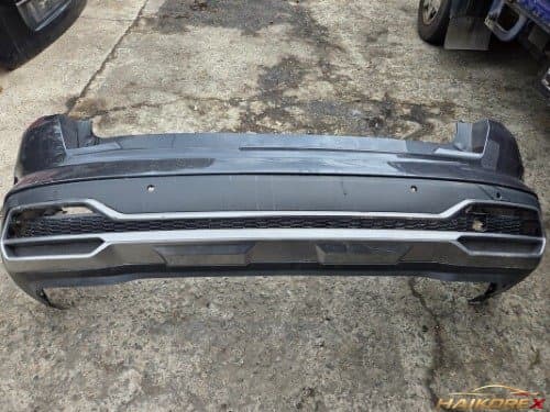 Крышка заднего бампера Sorento MQ4 верхняя 86611P2000 + нижняя 86612P2000 86612P2101 (4 отверстия под датчик)