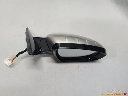 Боковое зеркало заднего вида Kia K7 (New) правое (10-контактное) электрическое складывание LED лампа подсветки 876203R801STM сатинированный металлик