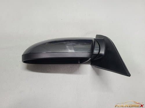 Зеркало заднего вида боковое водительское Hyundai Solaris (новый кузов) электрогнущееся 7-контактное 876101E750 (класс B, потертости)