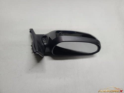 Боковое зеркало Hyundai Elantra XD правое (5 контактов) механический складной корпус 876202D500EB черный эбони