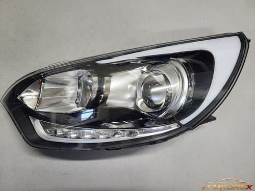 Передняя фара левая светодиодная с позиционной подсветкой 6-pin Hyundai i20 (All New Pride) хетчбек 921011W210