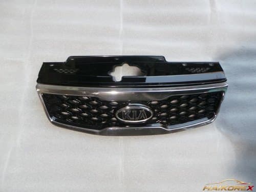 Решетка радиатора Hyundai New Pride 863601G610, класс C (царапины)