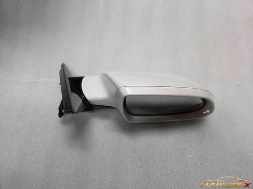 Боковое зеркало заднего вида правое K7 (10 контактов) электросклад. LED повторитель поворота + фонарь подсветки 876203R000SWP, жемчужно-белый, класс B