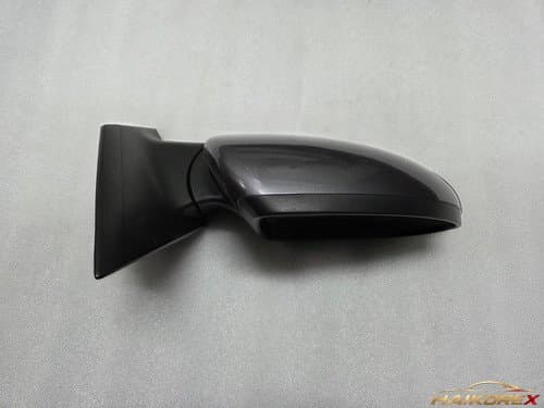 Боковое зеркало Cruze правое (новое) электрораскладывающееся с LED повторителем, функция BSD, 9 контактов, цвет дымчатый серый, 2013-2017