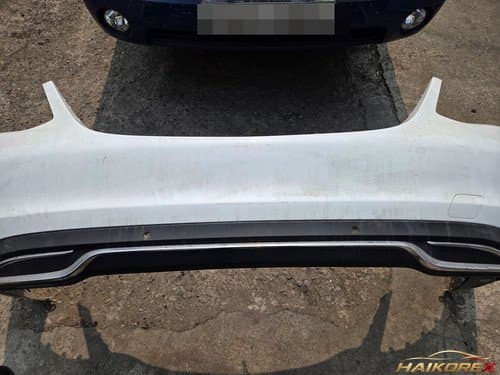 Крышка заднего бампера Mercedes-Benz C-Class W205 A2058850138 A2058800447 (6 отверстий под датчик) 2015-2018 электрическая, требует покраски