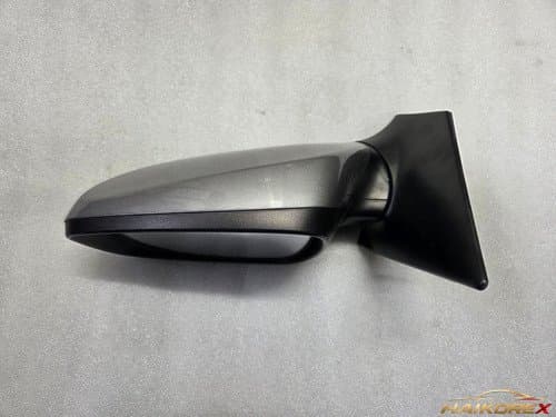 Боковое зеркало заднего вида Hyundai Elantra MD, водительское, со сгибанием, LED, хромированное 876103X010-DS N5S, гиперсеребристо-серое, 10-13