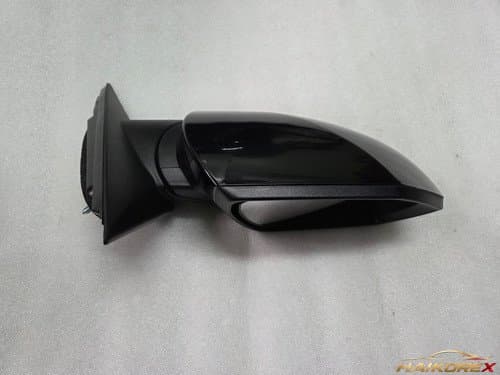 Зеркало заднего вида боковое правое (10pin+1pin камера) электроскладываемое LED BSD с камерой кругового обзора Abyss Black Pearl 87620AA520A2B