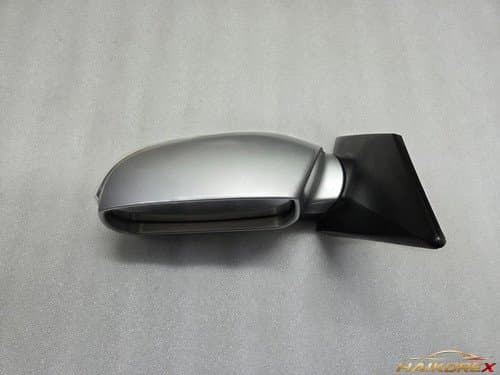 Боковое зеркало (сторона водителя) Hyundai Tucson IX 2009-2013, электрическое складывание, с подогревом и LED повторителем, серебристое, 8 контактов, 876102S010-DS