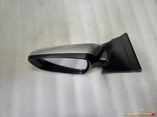 Боковое зеркало (зеркало заднего вида) водителя Hyundai i30 (2011-2016) электрофолд LED повторитель поворота с подсветкой лужи 10pin серебристое