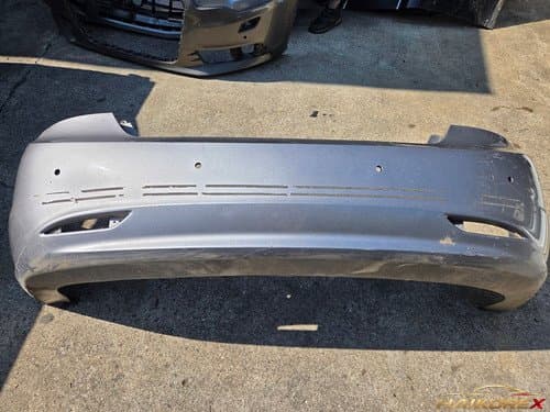 Накладка заднего бампера для Hyundai Sonata YF с отверстиями под датчики (4 отв.) 866103S000 866113S000, класс B (царапины, потертости)