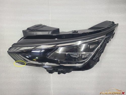 Передняя фара EV6 левая LED проекционная 17-контактная 92101CV100 (восстановленная)