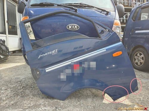 Дверь передняя правая Hyundai Porter 2 с сигналом поворота (класс C)