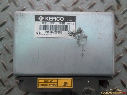 ЭБУ (блок управления двигателем) Hyundai Elantra, оригинальный номер 3911026550