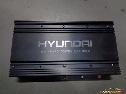 Усилитель автомобильной аудиосистемы Hyundai Sonata New EF задний (963703D000)