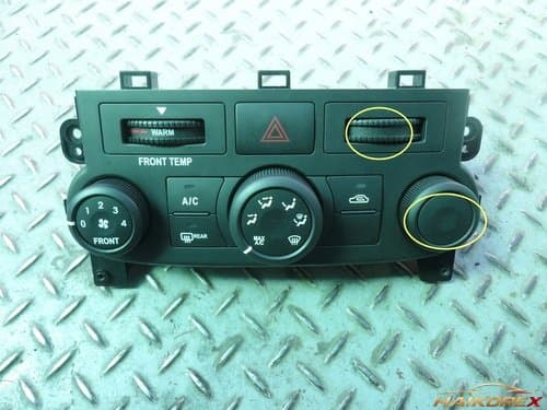Контроллер отопителя и кондиционера Hyundai Grand Carnival 972504DXXX механический
