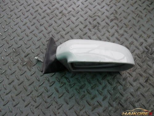 Боковое зеркало Elantra, правое (3 контакта) 8760628500NW, цвет белый (Noble White), 90-95, класс B (со сколами)