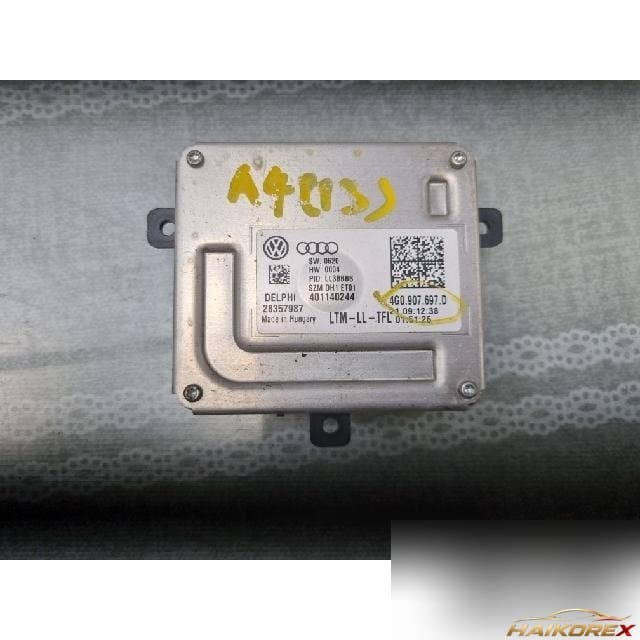 Audi A4 2013 — блок розжига (балластный блок) 4G0907607D