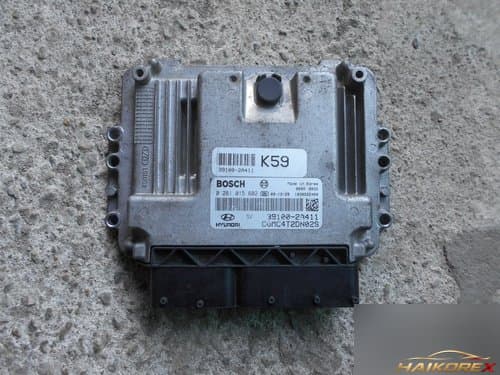 Блок управления двигателем ECU 391002A411 Verna Transform дизель
