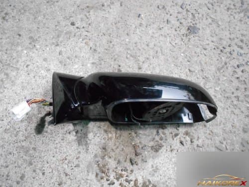 Зеркало боковое правое с памятью и LED, 13 контактов, черный глянец, класс C (поврежденное)