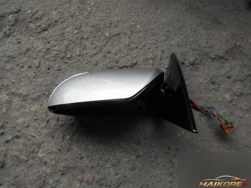 Боковое зеркало левое электрическое складывающееся с LED, 13pin, KXC, ультрасеребристое