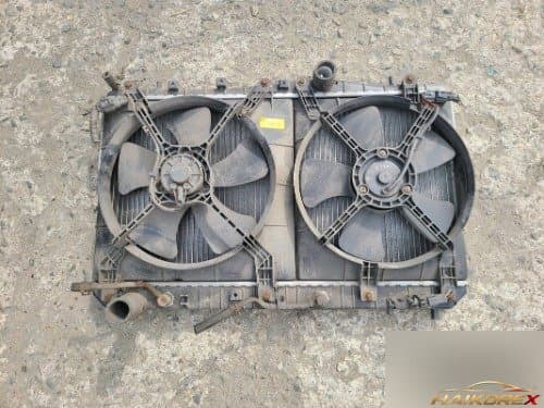 Радиатор Lacetti 96553424 + вентилятор 96941814 (2 шт)
