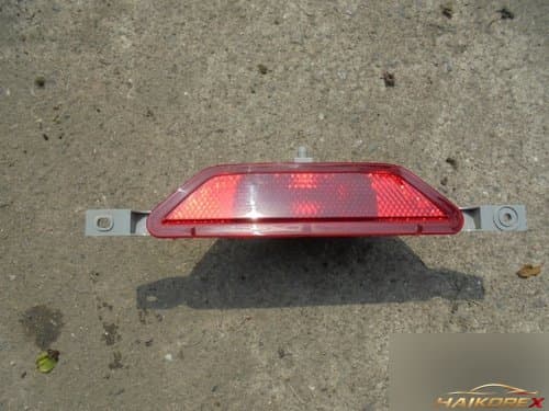 Накладка бампера заднего с фонарём противотуманным QM5 26580JY05A 26580JYOOA