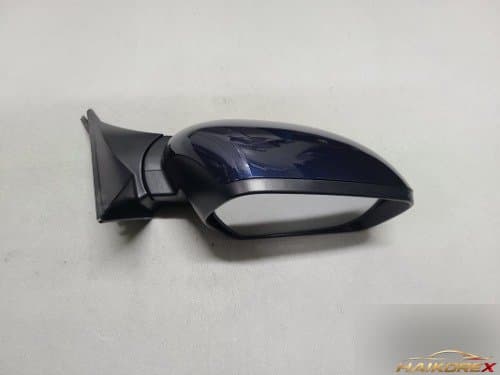 Боковое зеркало правое с электроприводом и LED, 8 контактов, цвет Dandy Blue
