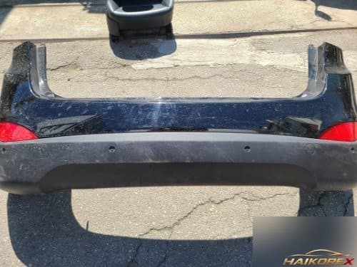 Накладка заднего бампера Tucson IX верхняя 866112S000 + нижняя 866122S000 + направляющая 866302S010 с 4 датчиками