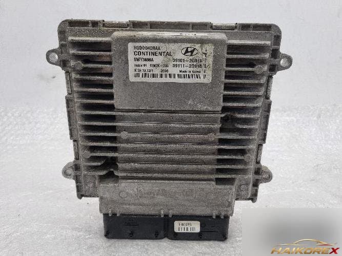 Hyundai Grandeur 2014 — блок управления двигателем ECU 39101-2G916