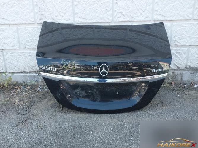 Mercedes-Benz S-Class 2016 — крышка багажника