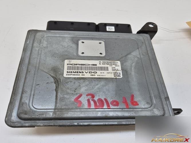 Porsche Cayenne 2010 — блок управления двигателем ECU 5WP4650204