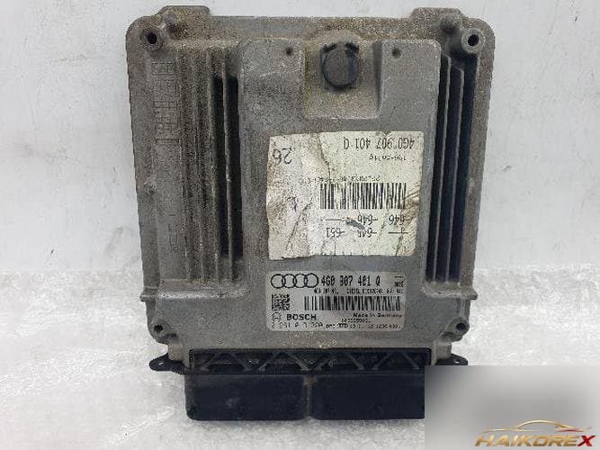 Audi A6 2014 — блок управления двигателем ECU 4G0 907 401 Q 3