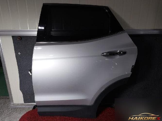 Hyundai Santa Fe 2014 — дверь задняя левая