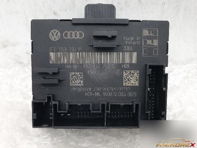 Audi A4 2013 — модуль управления дверью 8T0 959 793 P 1