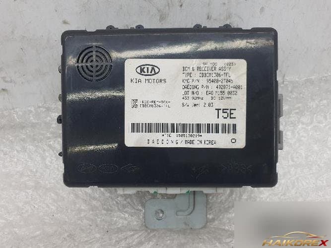 Kia K5 2015 — модуль управления кузовом BCM 95400-2T045
