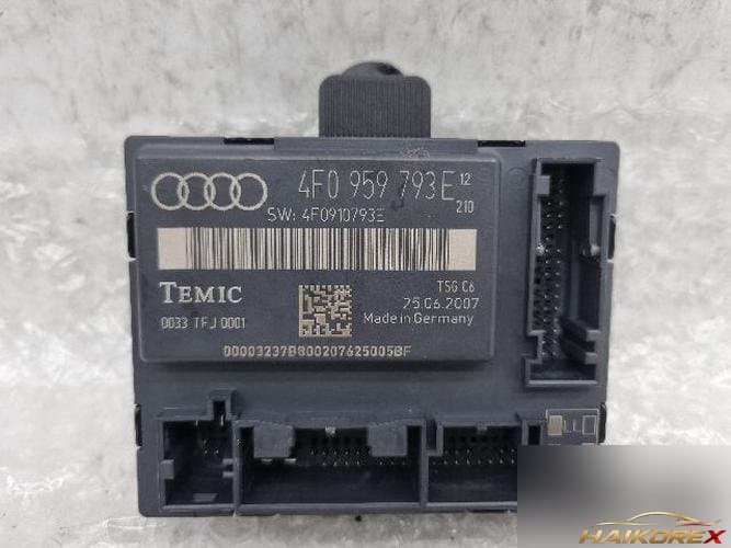 Audi A6 2008 — модуль управления дверью 4F0 959 793E