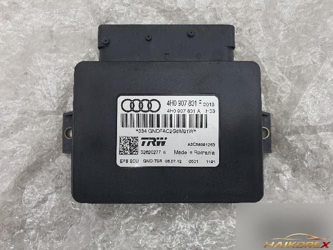 Audi A6 2013 — модуль EPB 4H0 907 801 F 10