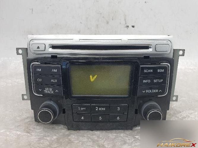 Hyundai Sonata 2012 — аудиосистема 96180-3S000AM4X